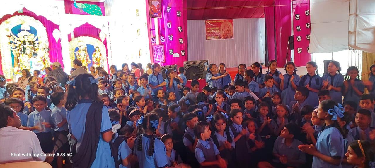 Durgashtami with 500+ Students gallery image